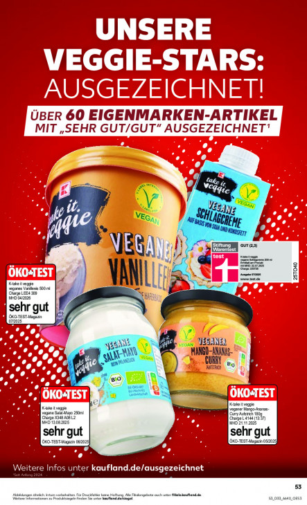 Kaufland Angebote ab 14.08.25 bis 20.08.25