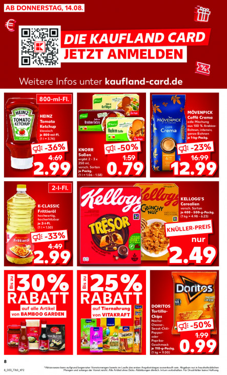 Kaufland Angebote ab 14.08.25 bis 20.08.25