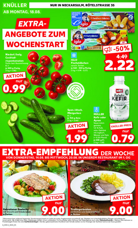 Kaufland Angebote ab 14.08.25 bis 20.08.25