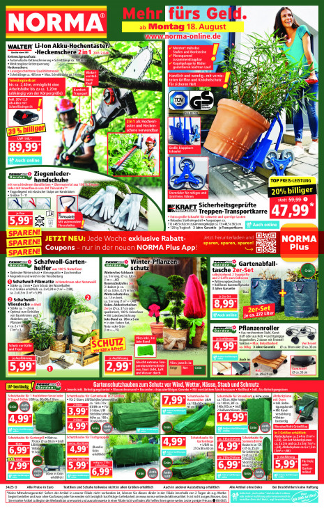 Norma Angebote ab 18.08.25 bis 23.08.25