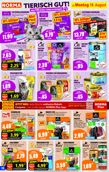 Norma Angebote ab 18.08.25 bis 23.08.25