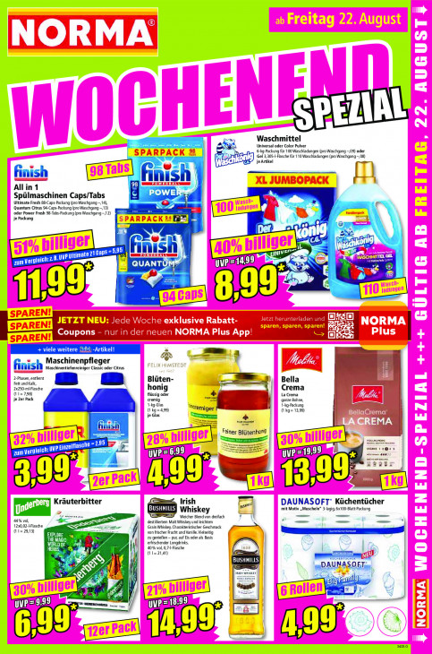 Norma Angebote ab 18.08.25 bis 23.08.25