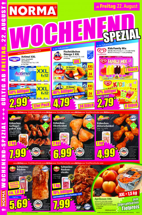 Norma Angebote ab 18.08.25 bis 23.08.25
