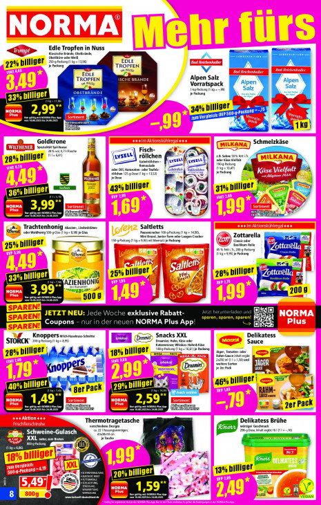 Norma Angebote ab 18.08.25 bis 23.08.25