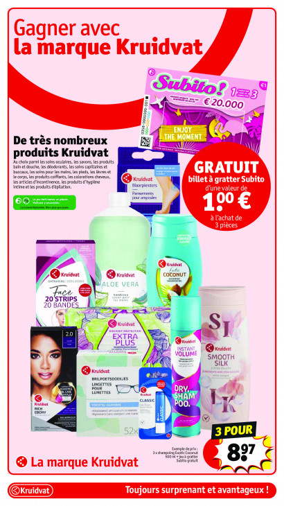 Kruidvat Dépliant 12.08.2025