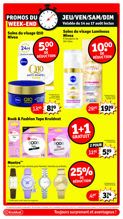 Kruidvat Dépliant 12.08.2025