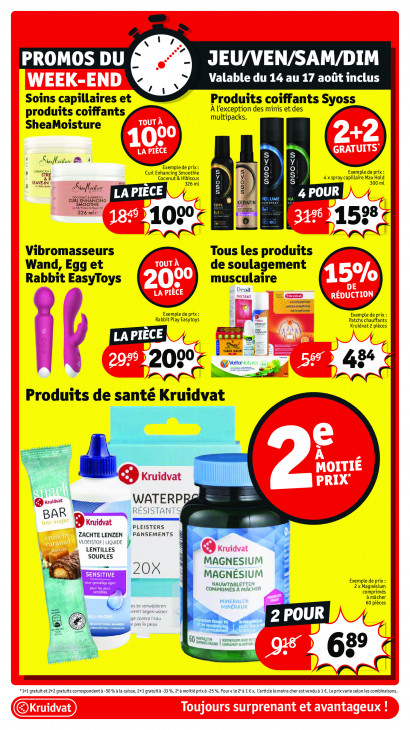 Kruidvat Dépliant 12.08.2025