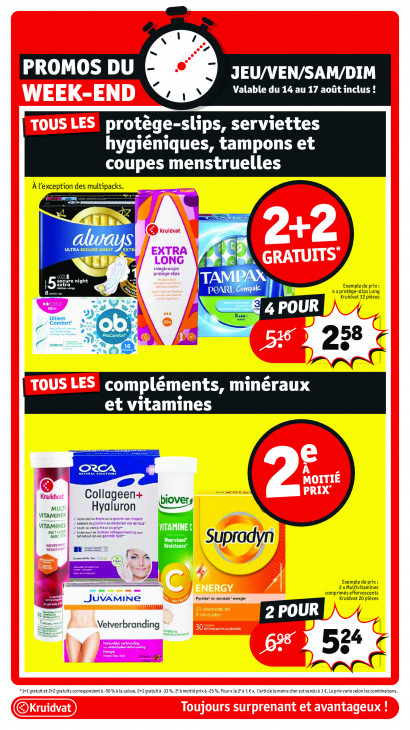Kruidvat Dépliant 12.08.2025