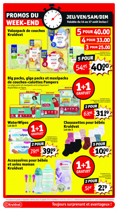 Kruidvat Dépliant 12.08.2025