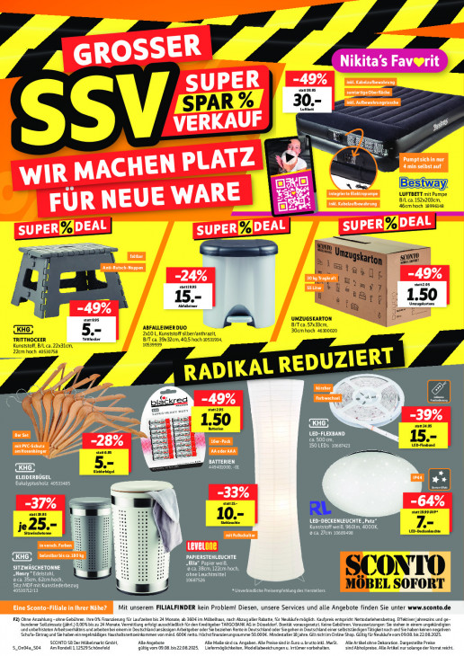 Sconto Angebote ab 09.08.25 bis 22.08.25