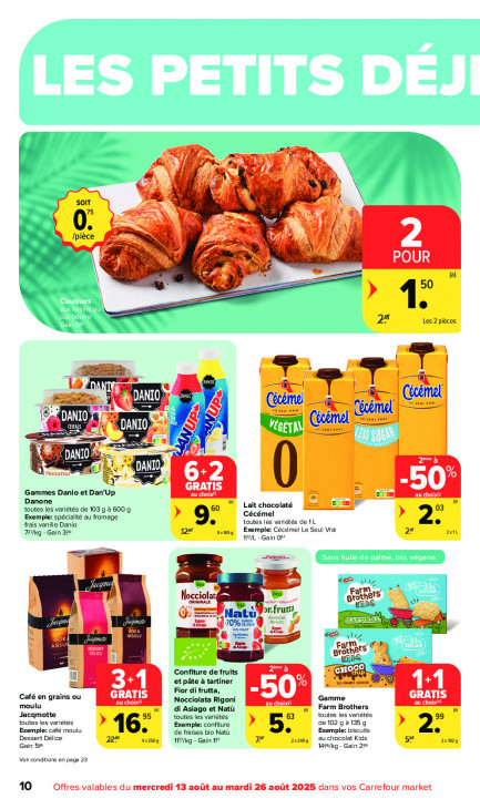 Carrefour Dépliant 13.08.2025