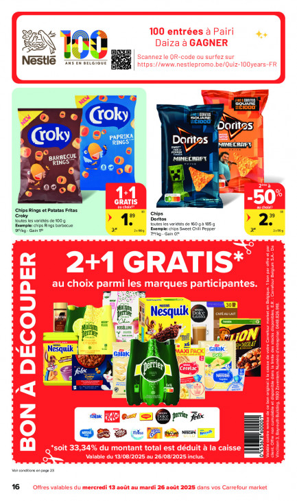 Carrefour Dépliant 13.08.2025