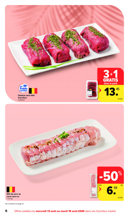 Carrefour Dépliant 13.08.2025