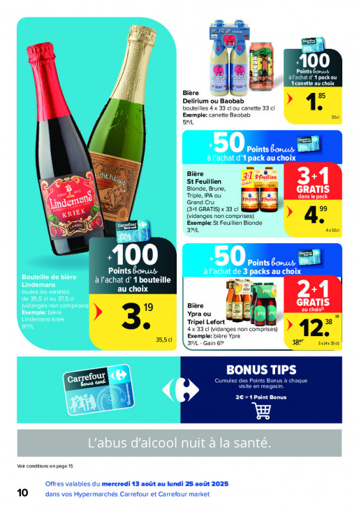 Carrefour Dépliant 13.08.2025
