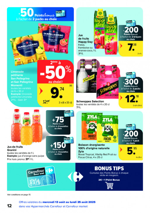 Carrefour Dépliant 13.08.2025