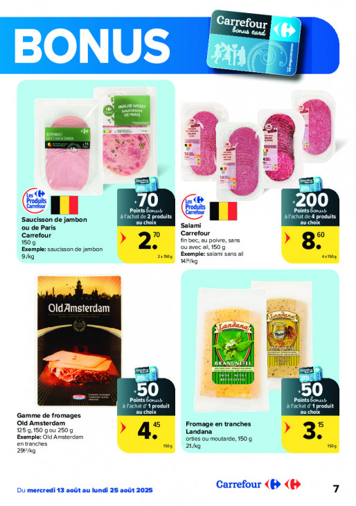 Carrefour Dépliant 13.08.2025