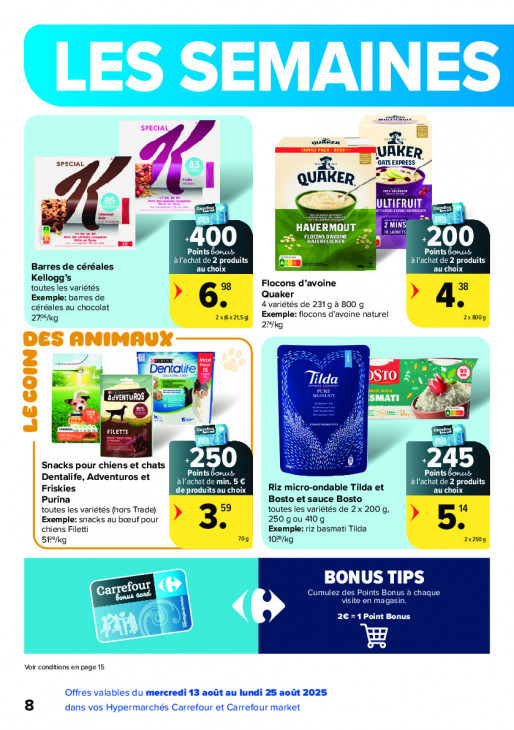 Carrefour Dépliant 13.08.2025