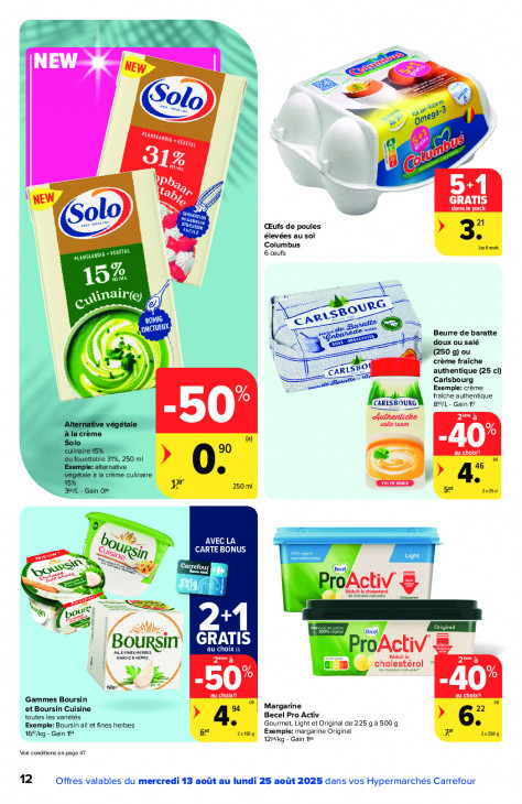 Carrefour Dépliant 13.08.2025