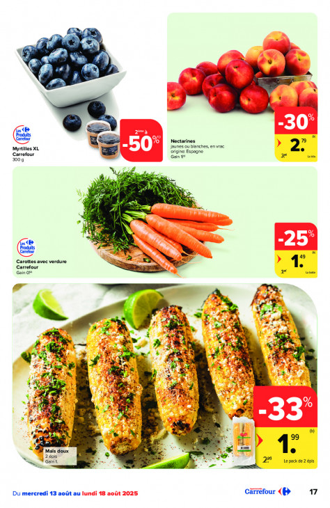 Carrefour Dépliant 13.08.2025