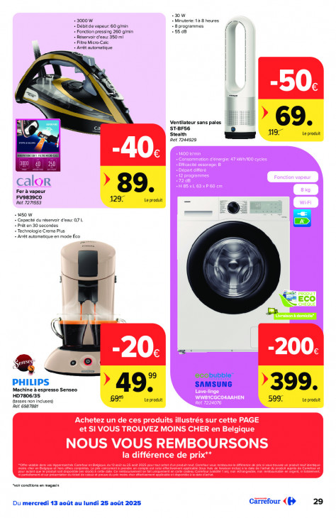 Carrefour Dépliant 13.08.2025