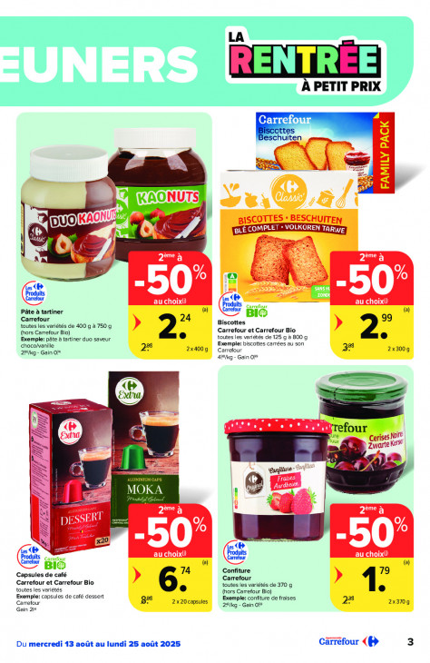 Carrefour Dépliant 13.08.2025