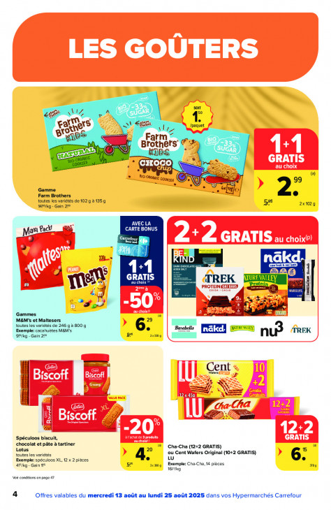 Carrefour Dépliant 13.08.2025