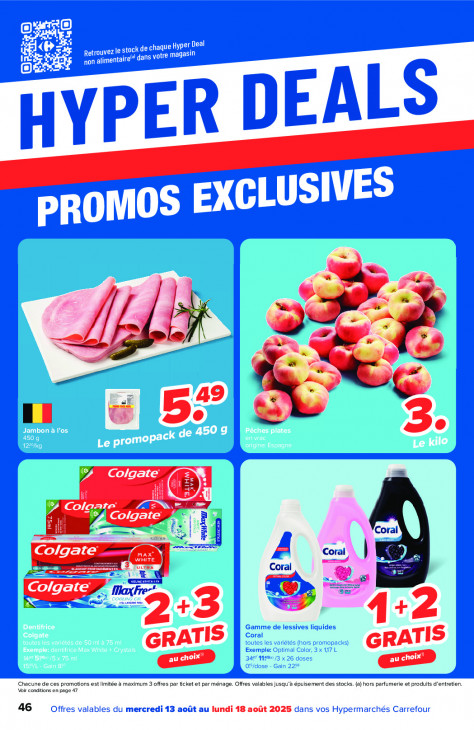 Carrefour Dépliant 13.08.2025