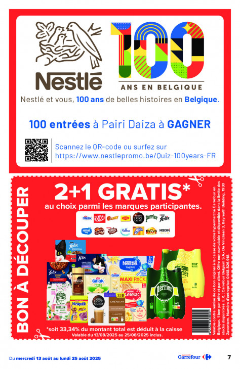 Carrefour Dépliant 13.08.2025