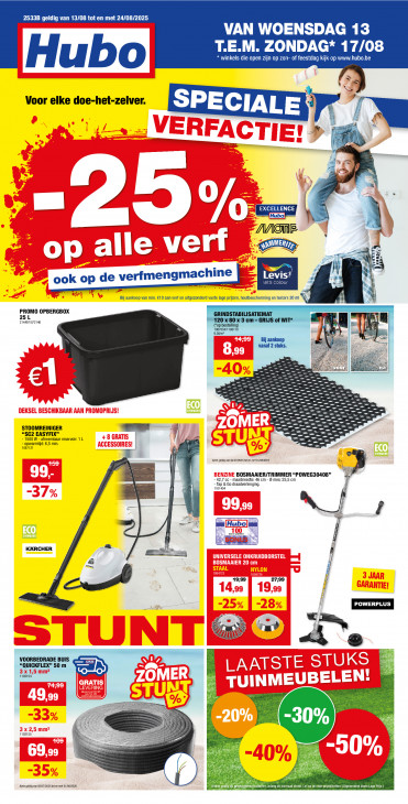 Hubo 13.08.25 - 24.08.25