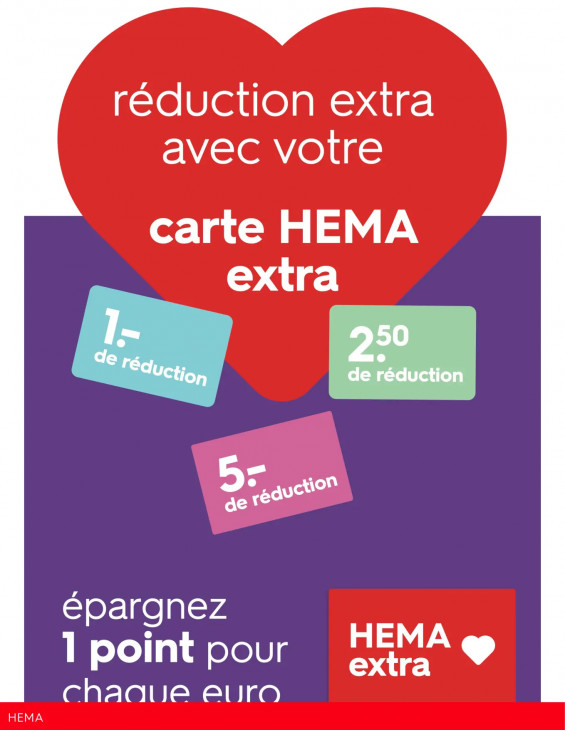 HEMA Dépliant 11.08.2025