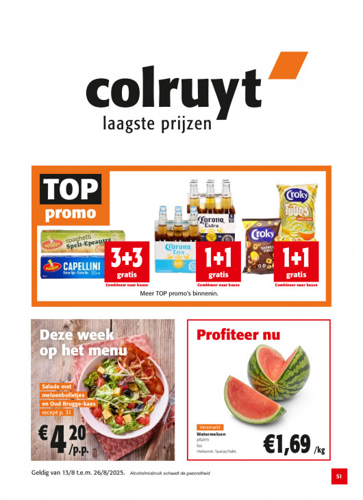 Colruyt 13.08.25 - 26.08.25