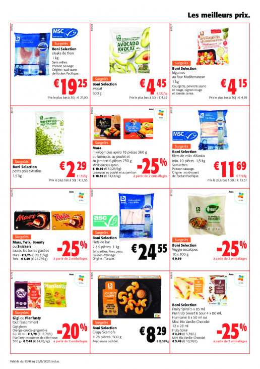 Colruyt Dépliant 13.08.2025
