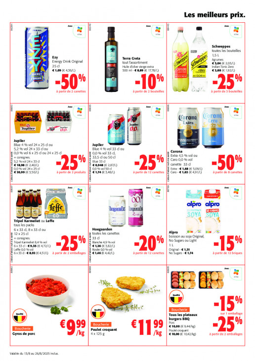 Colruyt Dépliant 13.08.2025