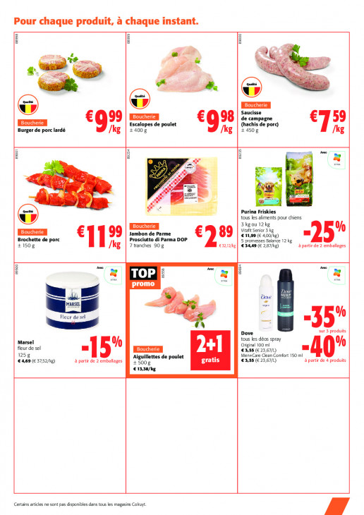 Colruyt Dépliant 13.08.2025