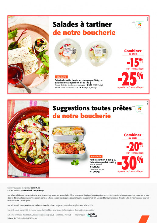 Colruyt Dépliant 13.08.2025