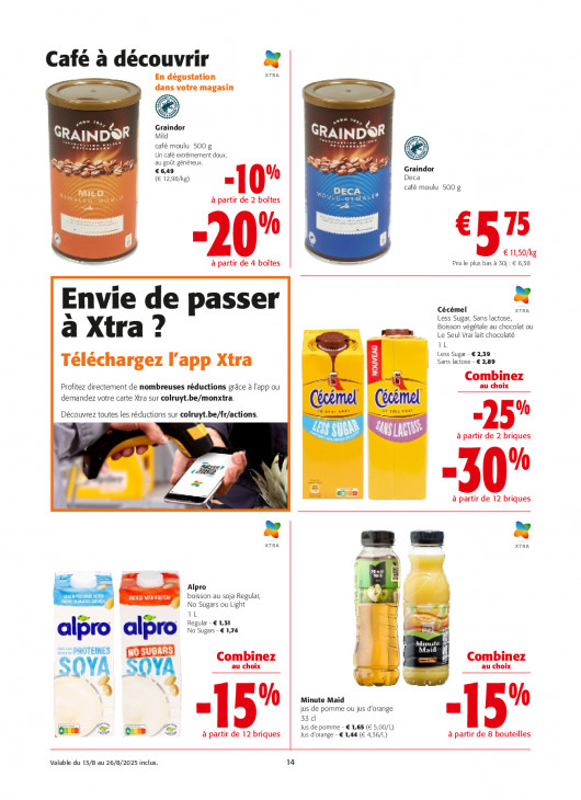 Colruyt Dépliant 13.08.2025