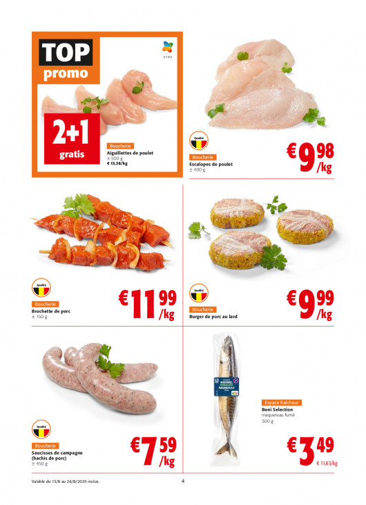Colruyt Dépliant 13.08.2025
