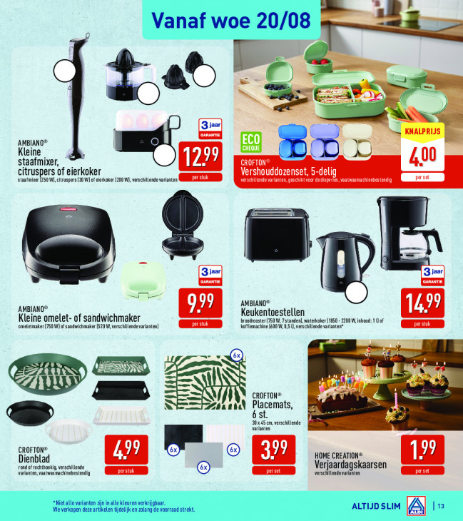 Aldi Folder 18.08.2025
