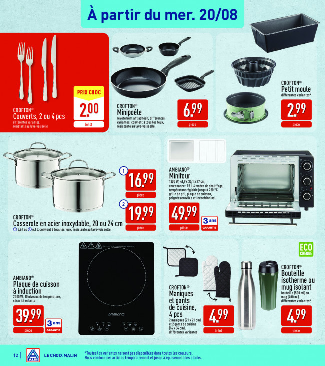 Aldi Dépliant 18.08.2025