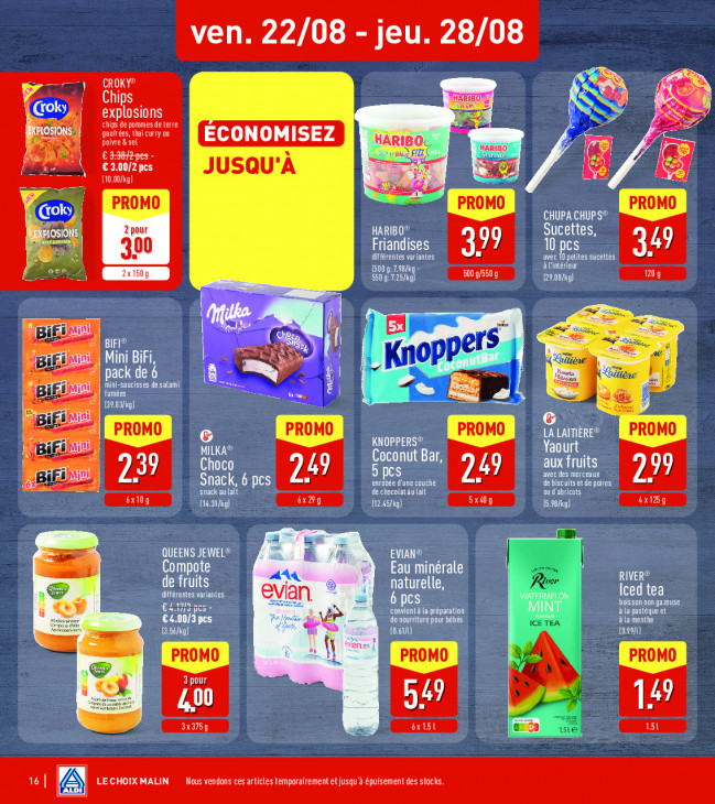 Aldi Dépliant 18.08.2025