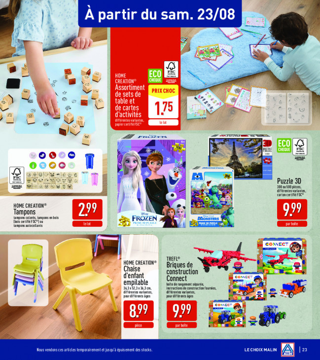 Aldi Dépliant 18.08.2025