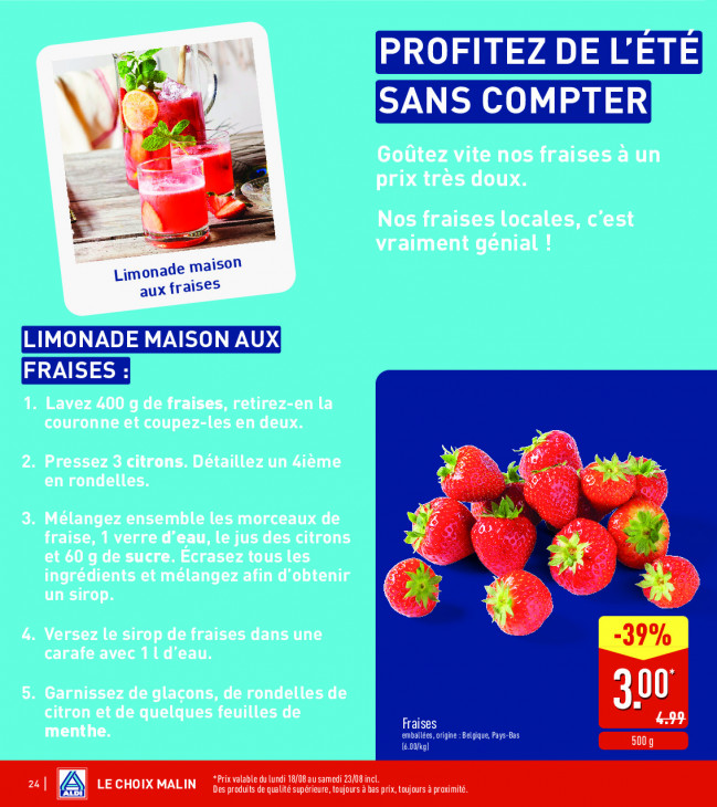 Aldi Dépliant 18.08.2025