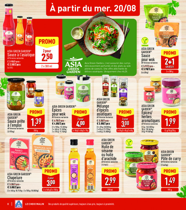 Aldi Dépliant 18.08.2025