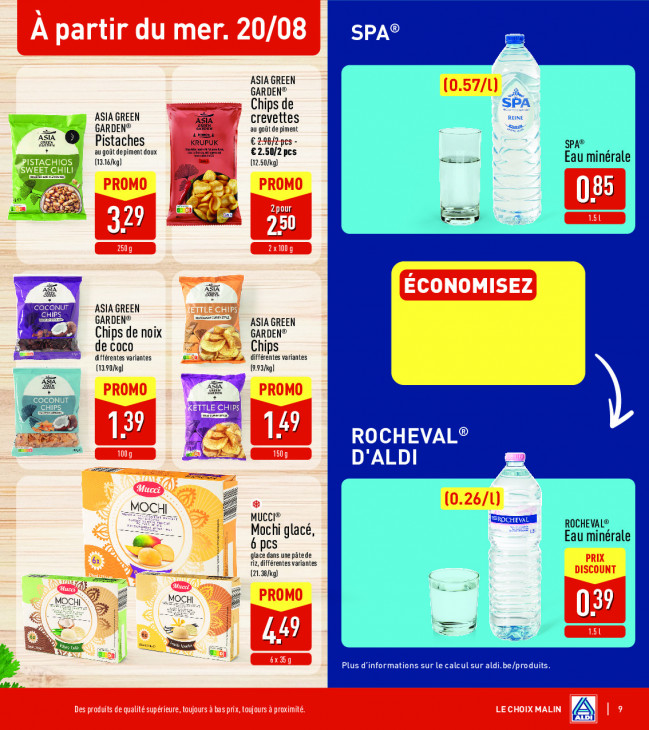 Aldi Dépliant 18.08.2025
