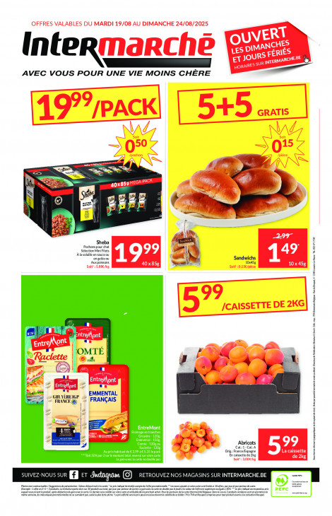 Intermarché Dépliant 19.08.2025