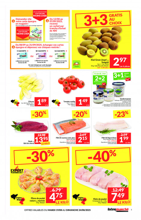 Intermarché Dépliant 19.08.2025