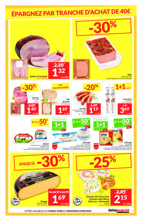 Intermarché Dépliant 19.08.2025