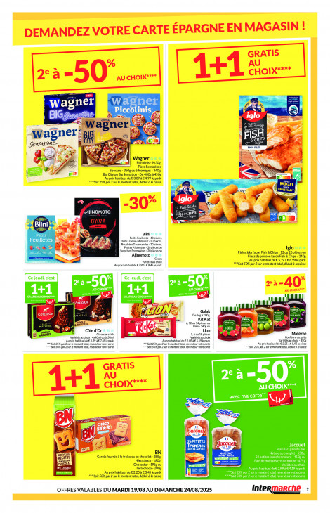 Intermarché Dépliant 19.08.2025