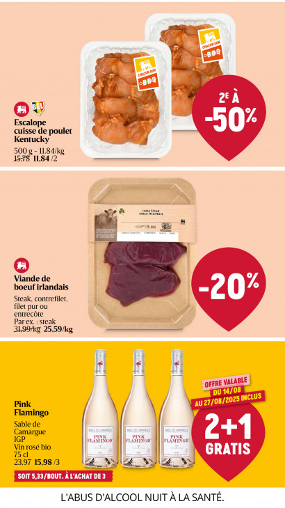 Delhaize Dépliant 14.08.2025