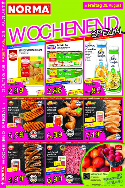 Norma Angebote ab 25.08.25 bis 30.08.25